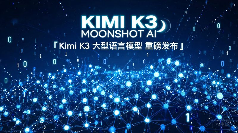 Kimi K3震撼发布：2.8万亿参数+100万Token上下文，国产大模型再攀高峰