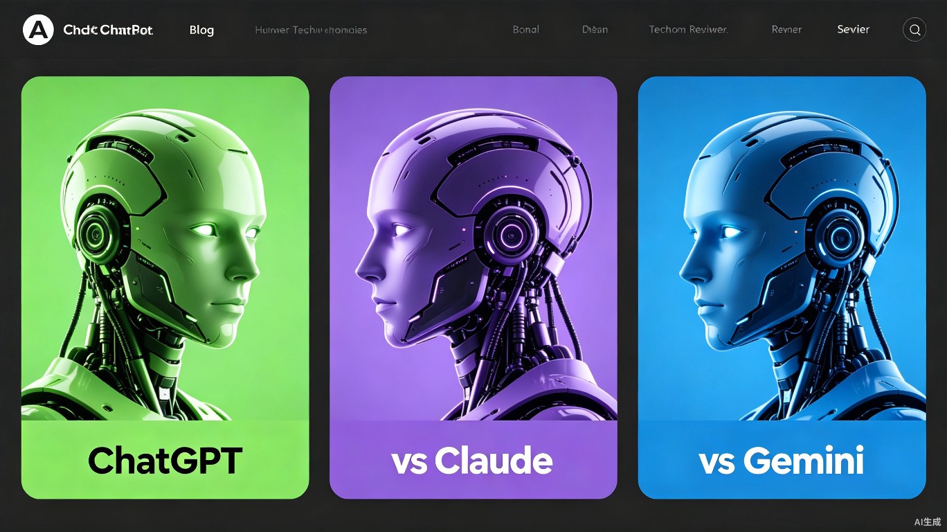 ChatGPT vs Claude vs Gemini 2026横评：三大AI助手谁最能打？