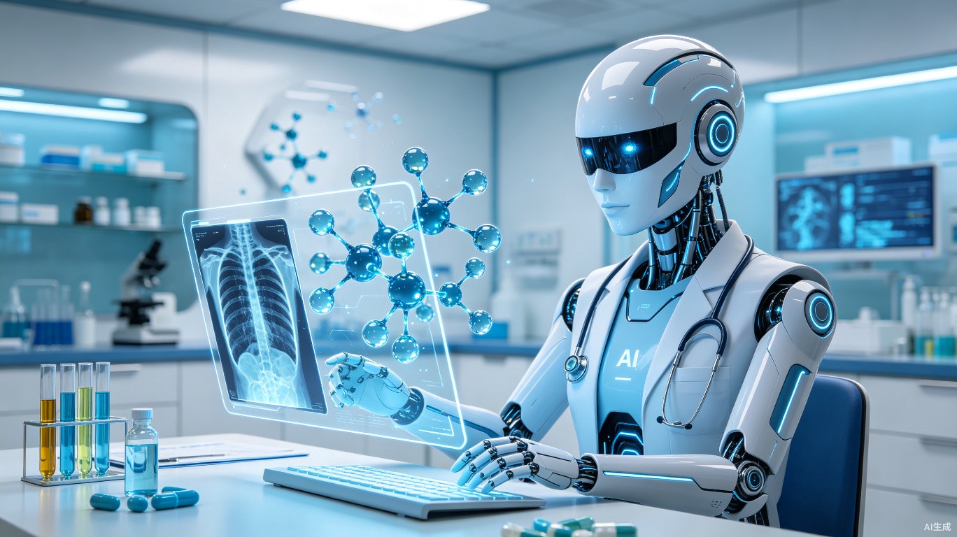 AI+医疗落地案例：智能问诊、药物研发、影像诊断的最新进展