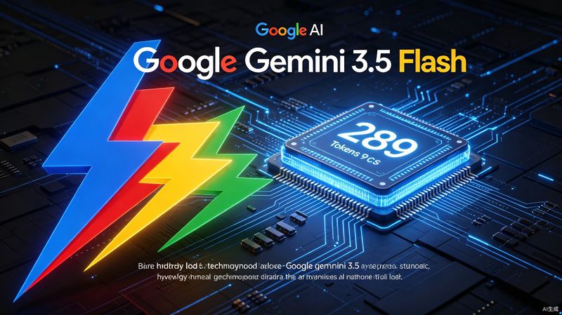 Google I/O 2026重磅：Gemini 3.5 Flash免费用，289 tokens/秒碾压GPT-5.5