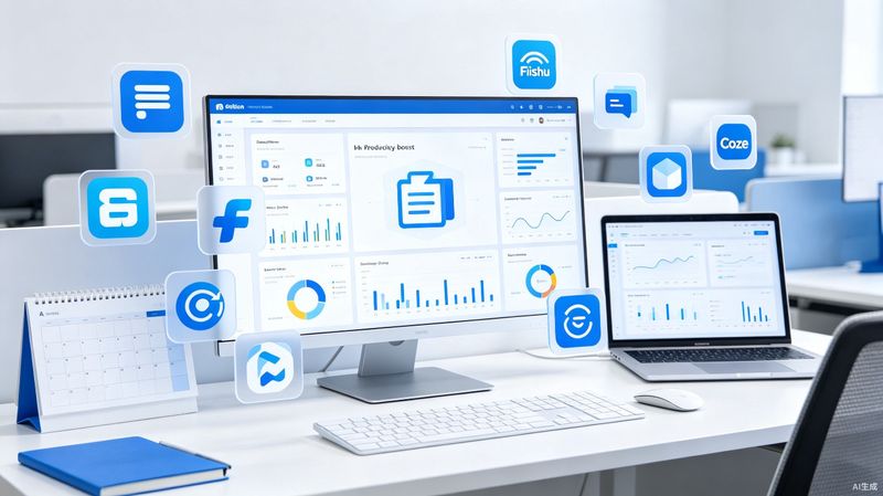 2026年AI办公效率工具箱：Notion AI、飞书妙记、Gamma、Coze生产力解放实测