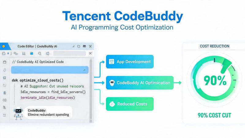 腾讯CodeBuddy深度解析：流程原生设计如何实现90%成本优化？