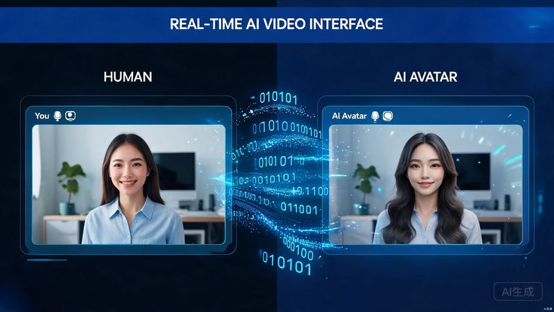 Vivix A1实时互动视频模型发布：AI视频交互进入视频通话时代