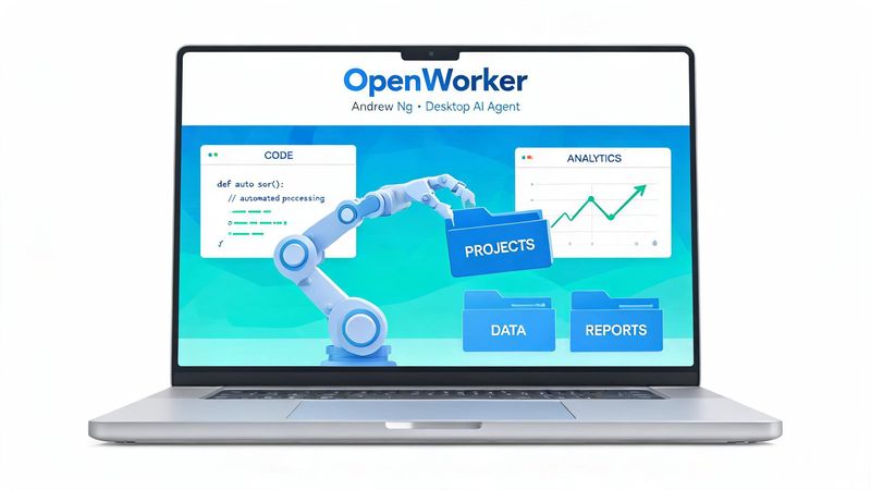 吴恩达OpenWorker开源桌面Agent：普通人打造个人AI助手的最佳入口