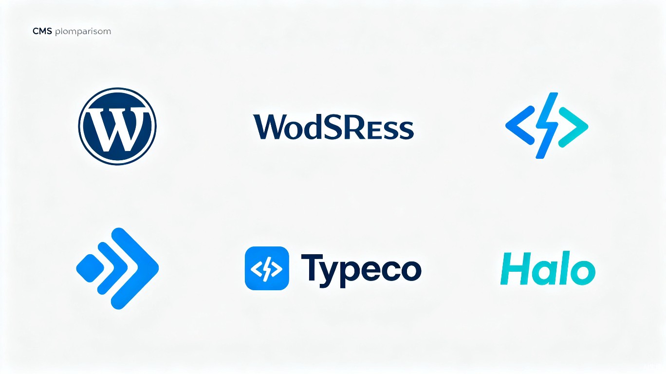 5款最强开源CMS建站系统对比：WordPress/Typecho/Halo/DedeCMS/PbootCMS