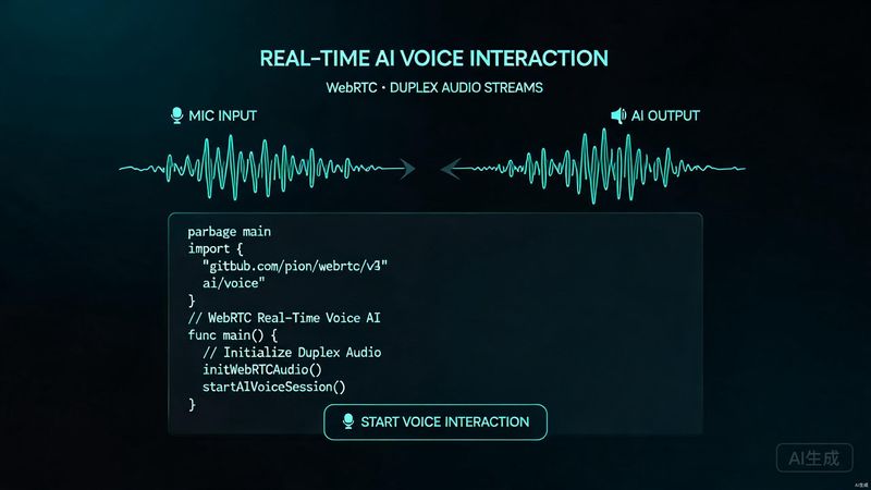 OpenAI GPT-Live技术架构揭秘：Go重写推理引擎与WebRTC全双工语音系统