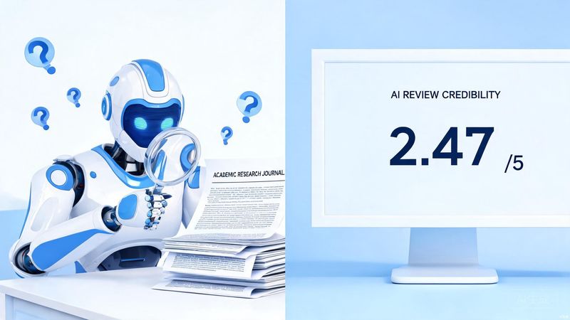AI科研可信度大考：自动同行评审实测，AI生成论文仅得2.47分低于中位数