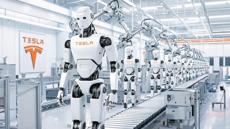 特斯拉Optimus产能目标上调10倍至1000万台：人形机器人量产拐点解析