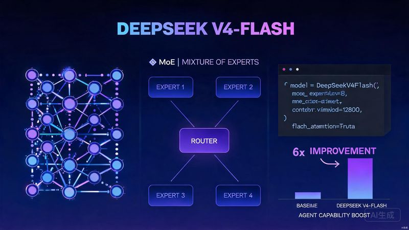 DeepSeek V4-Flash正式版发布:Agent能力暴涨6倍,编程成本仅$0.14/百万Token