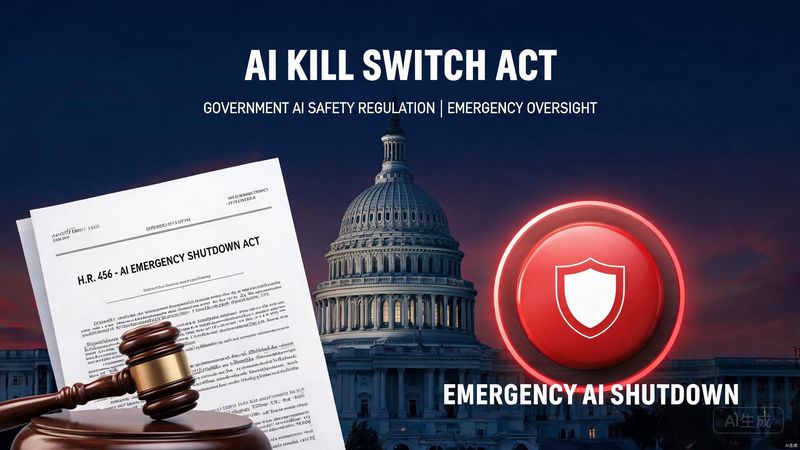 美国AI Kill Switch法案详解:最强AI关停机制与全球监管趋势