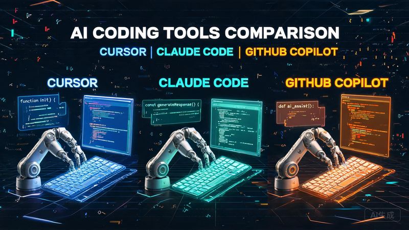 2026年AI编程工具三强争霸：Cursor 3.0 vs Claude Code vs GitHub Copilot